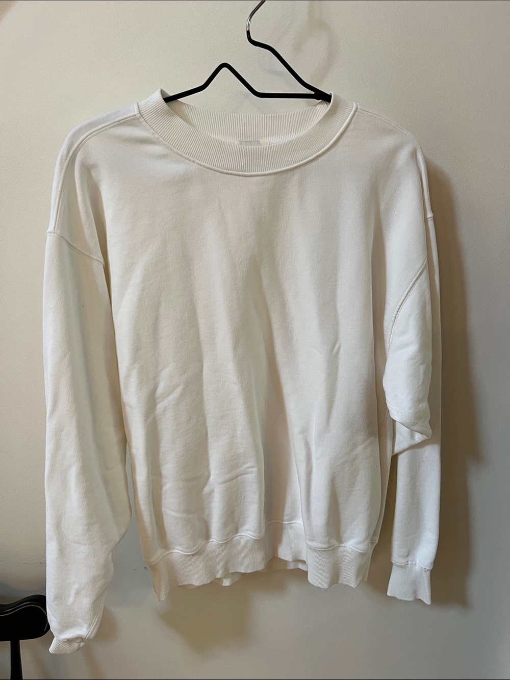 Oversized Elwood organic cotton crewneck sweatshirt